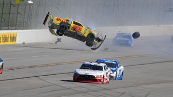 Blaine Perkins crash at Talladega
