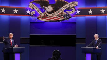 Donald Trump And Joe Biden Participate In Final Debate Before Presidential Election