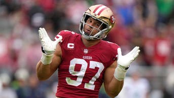 San Francisco 49ers Defensive end Nick Bosa