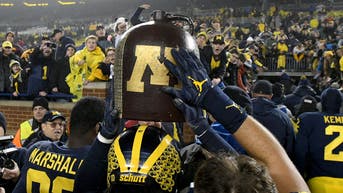 ed61be12-COLLEGE FOOTBALL: NOV 04 Minnesota at Michigan