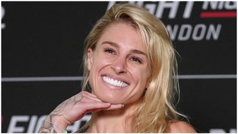 Hannah Goldy shares bikini photos. (Credit: Getty Images)