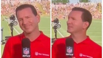 Ian Rapoport (Credit: Screenshot/Twitter Video https://twitter.com/The_DocHolliday/status/1555219723805229056)