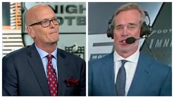 Joe Buck and Scott Van Pelt get in an awkward exchange on ESPN after "Monday Night Football." (Credit: Screenshot/Twitter Video https://twitter.com/JackKennedy/status/1607593173441724416)
