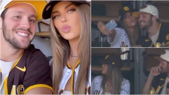 Josh Allen and Girlfriend Selfie