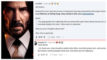 KEANU REEEVES BACTERIA