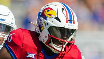 The Kansas Jayhawks are ranked in the AP Poll for the first time since 2009. (Photo by Jay Biggerstaff/Getty Images)
