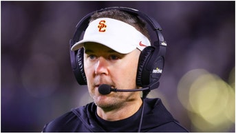 When it rains, it pours for USC and Lincoln Riley. Riley is out with an illness and Kliff Kingsbury reportedly is being elevated. (Credit: Getty Images)