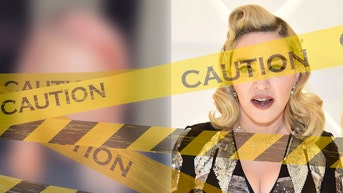 Madonna alien face