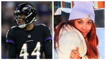 Baltimore Ravens star Marlon Humphrey jokingly calls out his sister after losing to the Bengals. (Credit: Getty Images and Instagram)