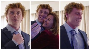 TCU quarterback Max Duggan won the Davey O'Brien Award. (Credit: Screenshot/Twitter Video https://twitter.com/TCUFootball/status/1601009704620429312)
