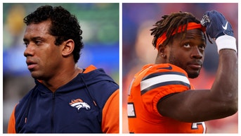 Melvin Gordon defends Broncos quarterback Russell Wilson. (Credit: Getty Images)