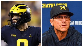 Jim Harbaugh names J.J. McCarthy Michigan's starting quarterback. (Credit: Getty Images)