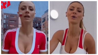 Miss World Cup Model Marta Barczok