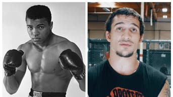 Muhammad Ali and Biaggio Ali Walsh