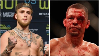 Nate Diaz expects to be paid a lot of money to fight Jake Paul in the octagon. He wants more than $10 million for an MMA fight. (Credit: Getty Images)