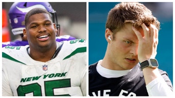 Jets DL Quinnen Williams deletes tweet ripping the Jets offense. (Credit: Getty Images)