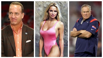 Former NFL quarterback Peyton Manning shares Bill Belichick/Pamela Anderson story. (Credit: Getty Images)