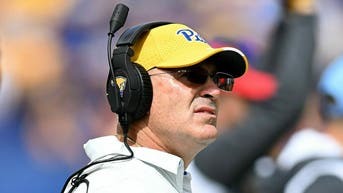 Pitt Panthers coach Pat Narduzzi claims the team is "undefeated." (Photo by Joe Sargent/Getty Images)