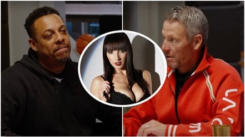 Paul Pierce explains to Lance Armstrong how strippers cost him his job. (Credit: Getty Images and YouTube video screenshot/https://www.youtube.com/watch?v=r0dU-PaEWUg)