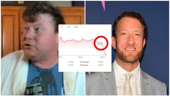 PENN Entertaiment stock tanks after Ben Mintz was fired. (Credit: https://twitter.com/derbybbclassic/status/1653030375965196294 and Getty Images and Google)