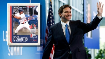 Ron DeSantis Baseball Card