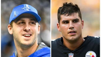 Will the Detroit Lions trade for quarterback Mason Rudolph? (Credit: Getty Images)