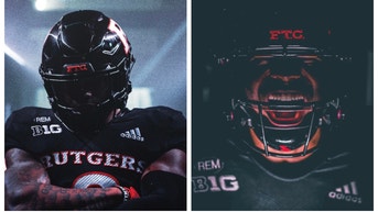 Rutgers will wear black uniforms against Nebraska Friday night. (Credit: Twitter/https://twitter.com/RFootball/status/1577794687406055426)