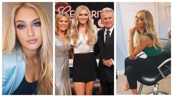 Maggie Sajak replacing Vanna White on Wheel of Fortune.