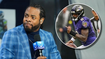 Richard Sherman and Lamar Jackson
