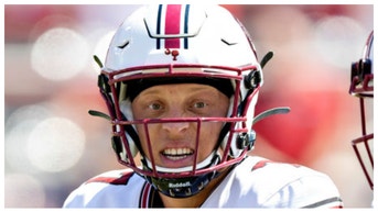 Quarterback Spencer Rattler isn't leaving South Carolina. (Credit: Getty Images)