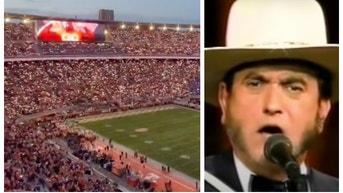 Scary "Rocky Top" version plays at Neyland Stadium during Tennessee/Kentucky game. (Credit: Screenshot/Twitter Video https://twitter.com/BrandonMoyers/status/1586497341531381762 and Screenshot/YouTube video https://www.youtube.com/watch?v=_n9prNixjbg)