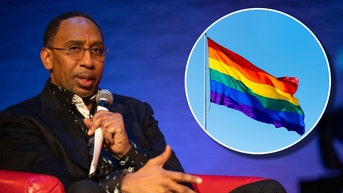 Stephen A Smith Gay Pride Flag