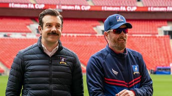 Actor Jason Sudeikis talks potential "Ted Lasso" season four. (Credit: Apple TV+)
