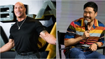The Rock and Randall Park
