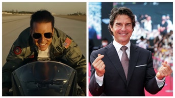 "Top Gun: Maverick" nominated for Best Picture at the Oscars. (Credit: Getty Images and Twitter Video Screenshot/https://www.youtube.com/watch?v=giXco2jaZ_4)