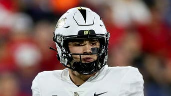 UCF/SMU game moved to Sunday afternoon because of Hurricane Ian. (Photo by Megan Briggs/Getty Images)