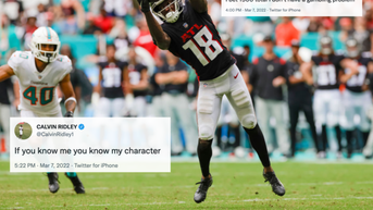 Social Media Reacts To Calvin Ridley's NFL Betting, Suspension