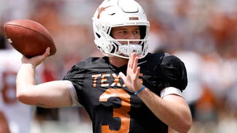 Texas starting quarterback Quinn Ewers