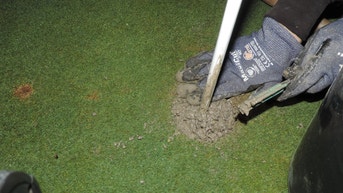 Climate Activists Fill Golf Holes With Cement Amid European Drought