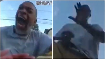 The police body camera video of Winston Tate allegedly attacking Karli Travis has been released. The video is very disturbing. (Credit: Screenshot/Twitter Video https://twitter.com/iamyesyouareno/status/1691884230941295055)