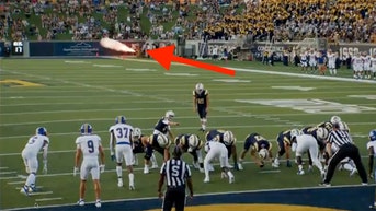 East Tennessee State University Cannon Missed Extra Point
