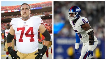 Joe Staley and Kayvon Thibodeaux.