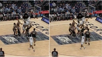 Georgetown Dunk Video: Brandon Murray Puts Villanova On A Poster