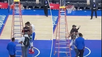 ed831beb-Giannis Antetokounmpo shoves ladder