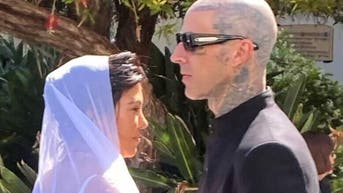 4768c30b-*PREMIUM-EXCLUSIVE* Kourtney Kardashian and Travis Barker Married in Santa Barbara