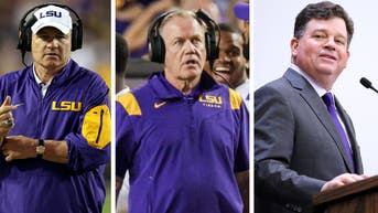 lsu brian kelly les miles