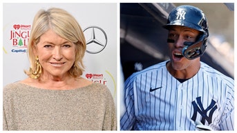 Martha Stewart is hot for Aaron Judge.