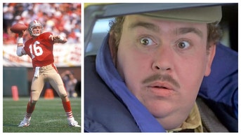 John Candy and Joe Montana!