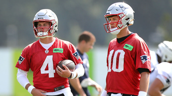 new-england-patriots-training-camp-belichick-quarterback-competition-zappe-jones