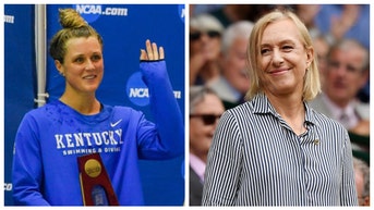 Tennis Great Martina Navratilova Gives 4-Word Reaction To Riley Gaines' Exchange With Activist At Hearing